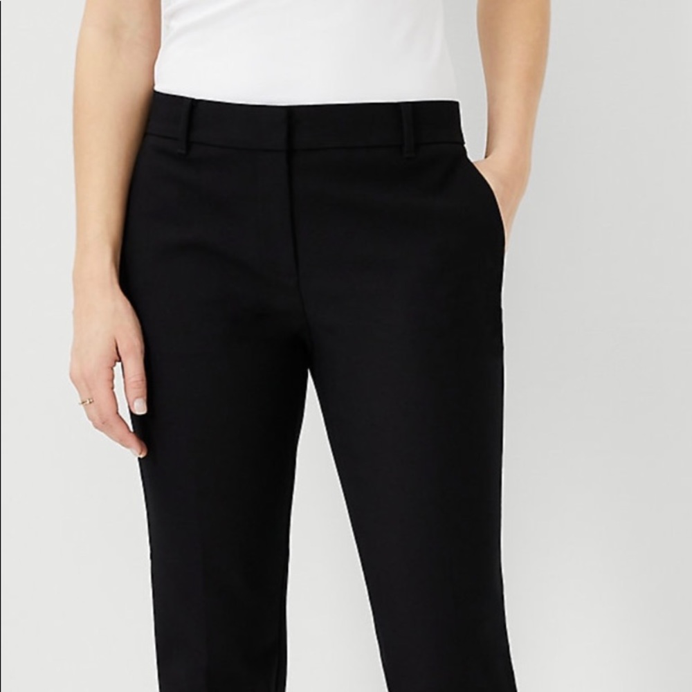 Ann Taylor The Ankle Mid Rise Slim Leg